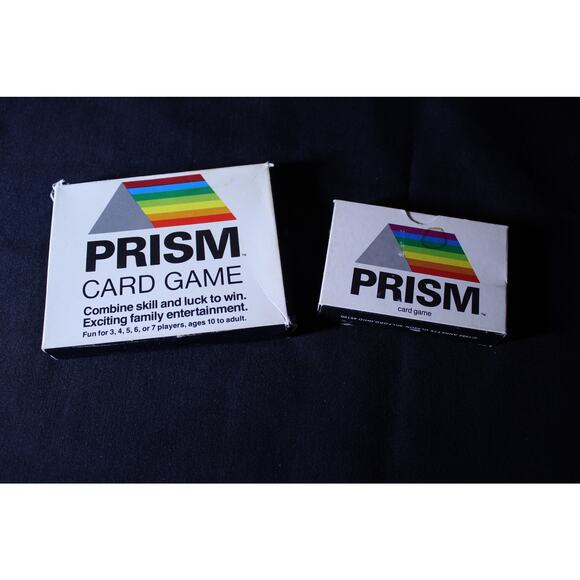 Vintage 1982 PRISM Card Game Lot - Sealed Packaging! - Picture 1 of 2